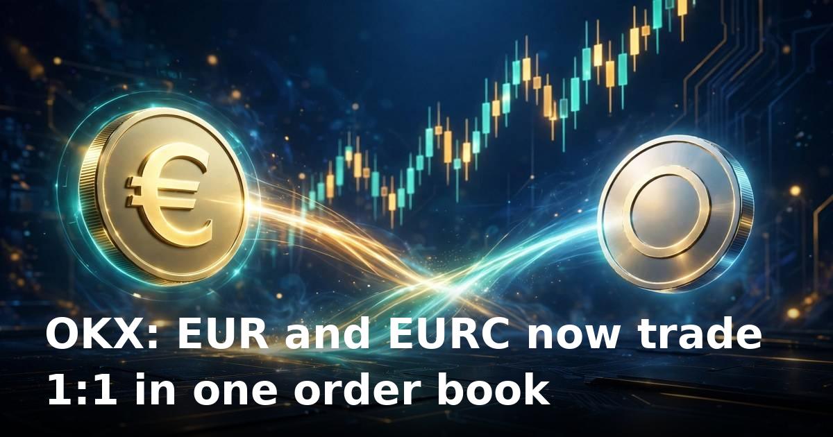 OKX unites euro and EURC depth in a single European trading book