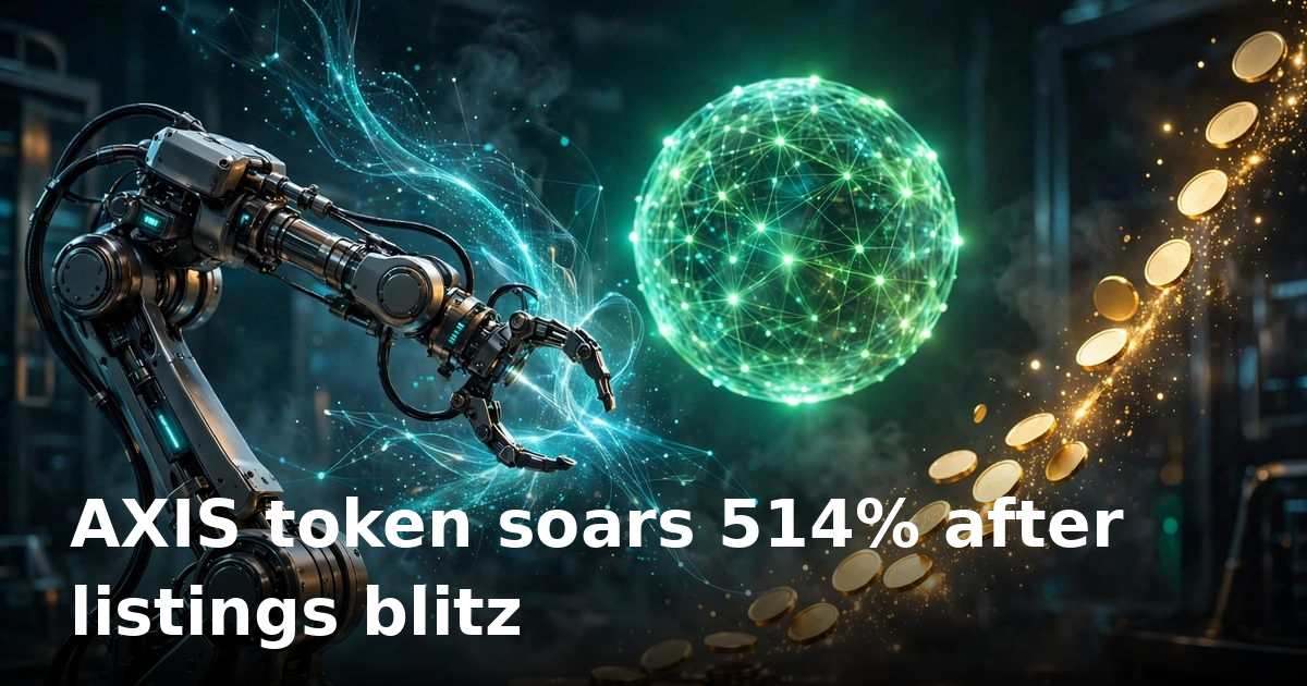AXIS token price surges after multi-exchange listings and airdrop launch