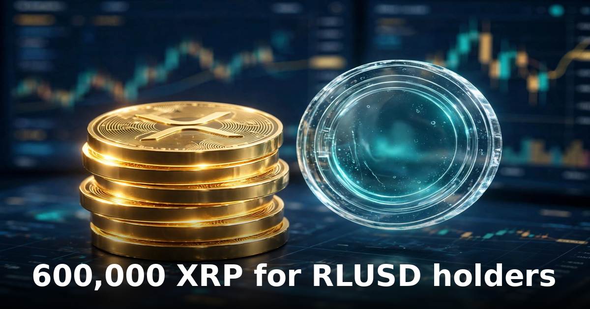 Binance offers 600,000 XRP in rewards to users holding RLUSD stablecoin