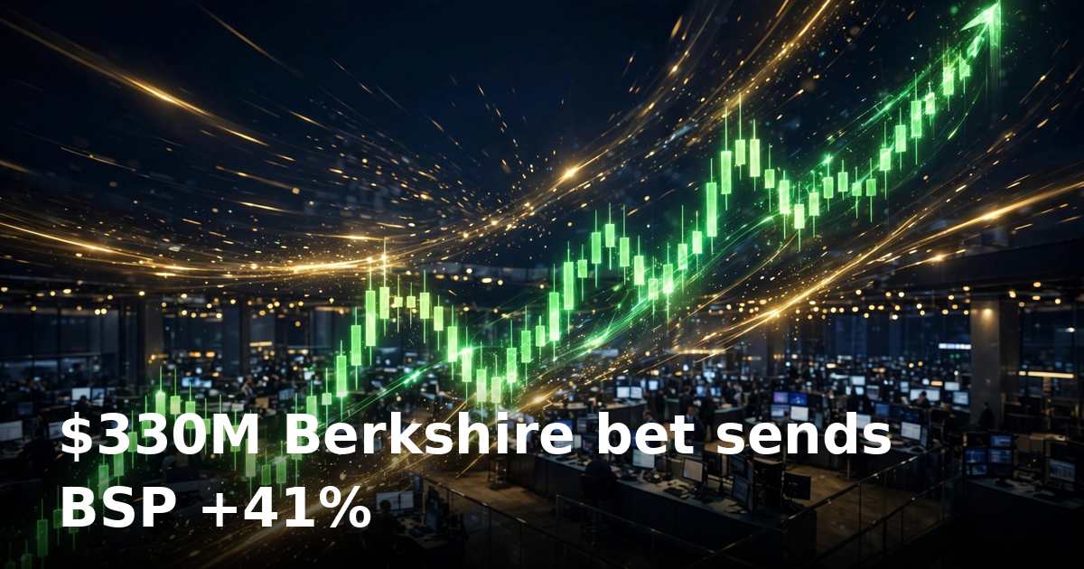 Berkshire Hathaway's $330M bet sends Bending Spoons stock 41% higher