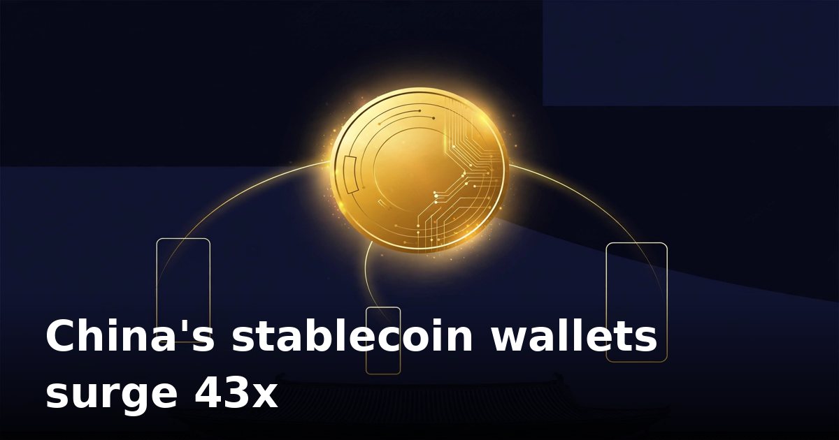 China's P2P stablecoin wallets grew 43x; Korea leads Asia with a $449B crypto economy