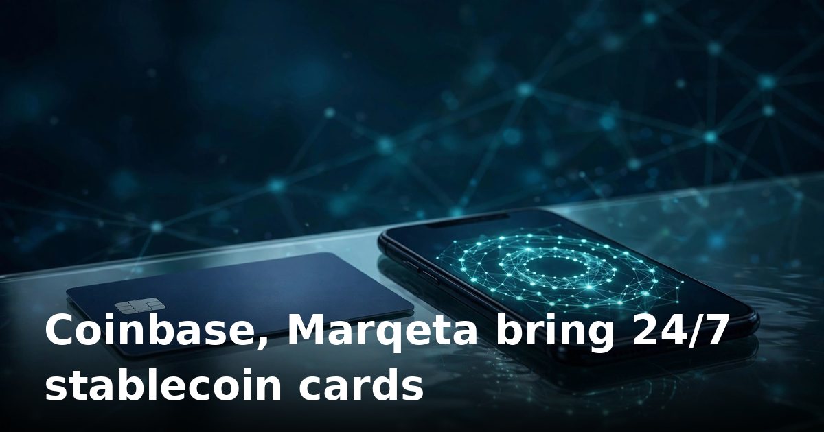 Coinbase and Marqeta push stablecoin cards toward enterprise customers