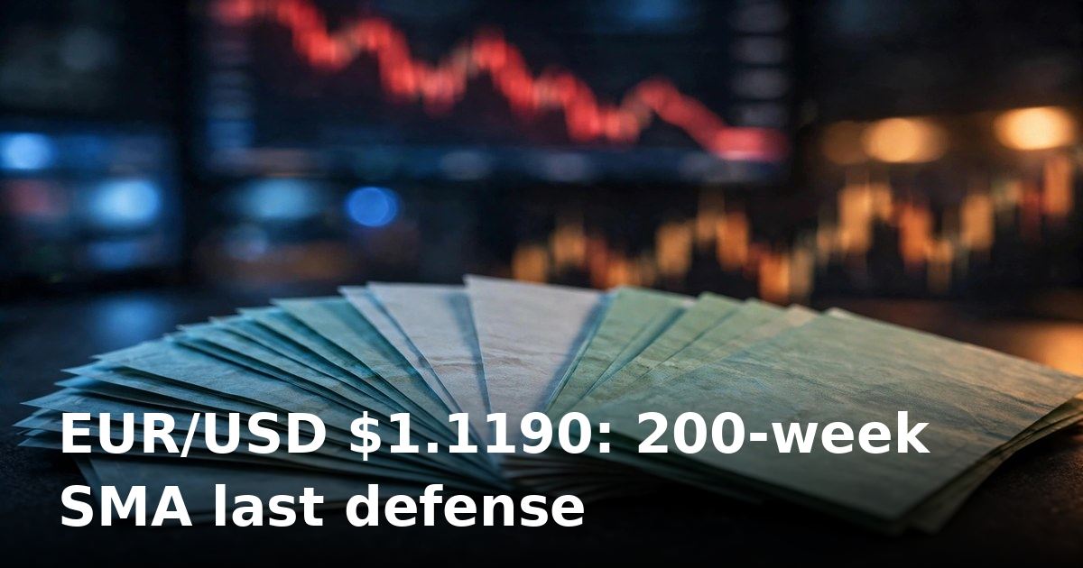 EUR/USD defends 200-week SMA as France bond rout collides with Fed-ECB week