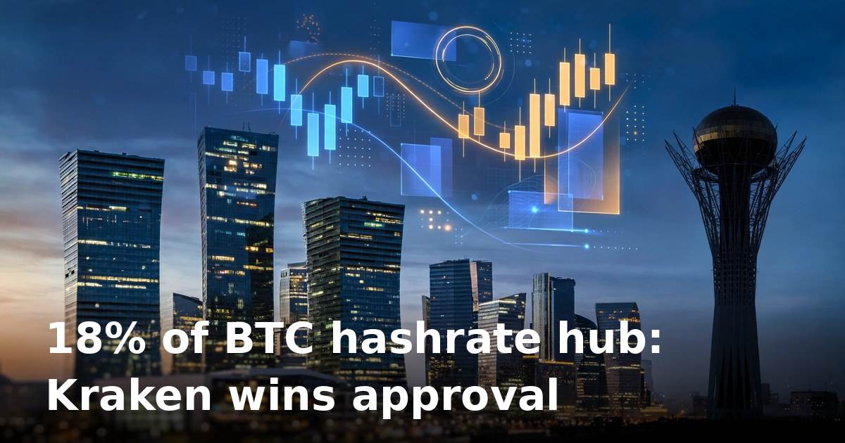 Kraken's Payward wins in-principle approval for Kazakhstan license