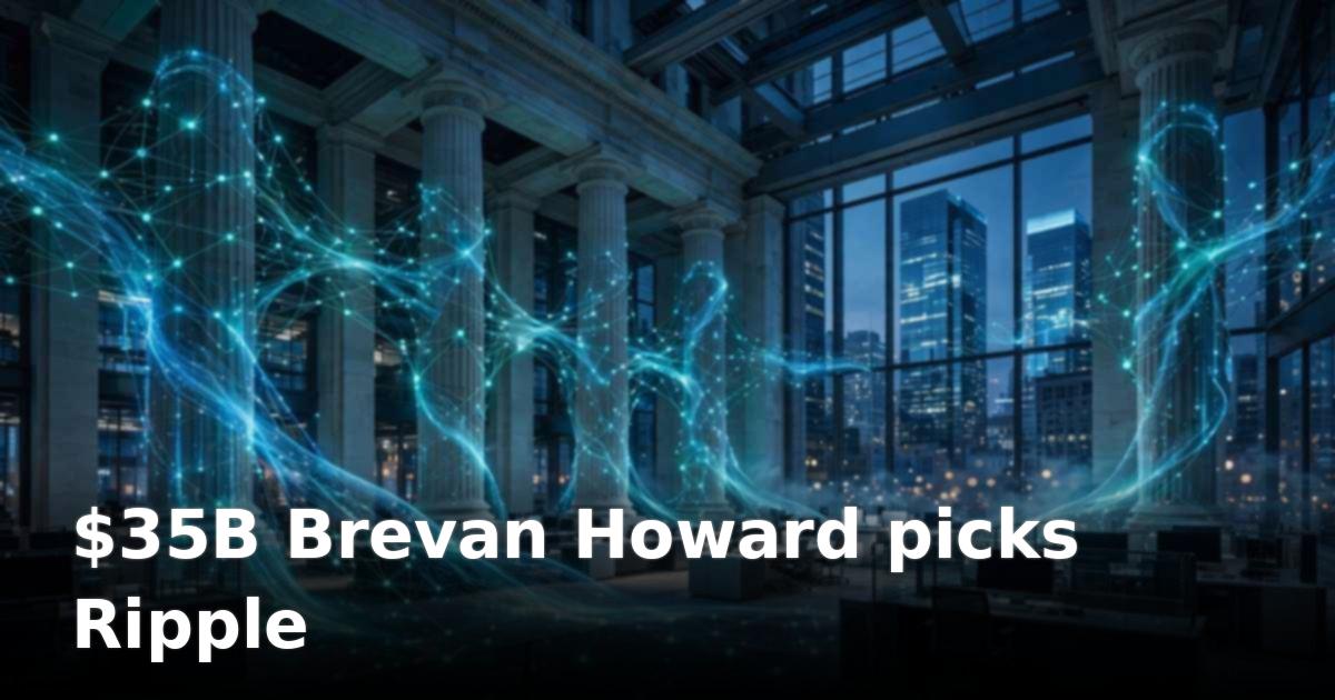 Ripple Prime lands $35B Brevan Howard as Wall Street swap push grows
