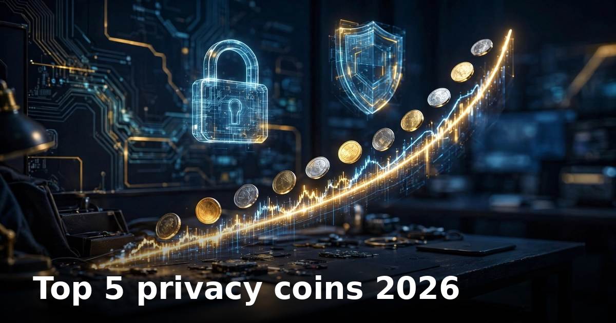 Top 5 privacy coins 2026: Zcash and Monero lead the privacy trade