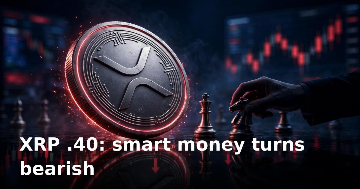 XRP smart money turns bearish on Binance and Bybit as price steadies at $1.40